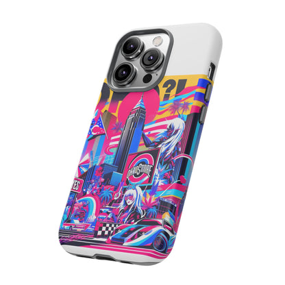 Ohio More Like Oh-Yes Protective Phone Case for Smartphones, 3D Wrap Design, UV Protected, Shock Absorbing, Ideal Gift for Anime and Comic Lovers