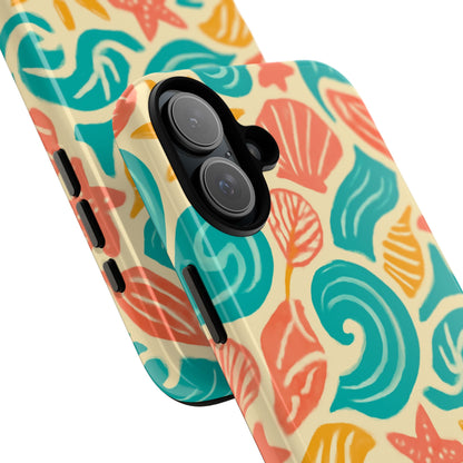 Vibrant Beach Style Protective Phone Case with 3D Wrap Design for Stylish Protection – Compatible with iPhone 13, 14, 15 & 16 – All Models Including Pro, Pro Max & Plus