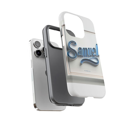 Stylish Blue 3D Wrap Protective Phone Case for Smartphones – Unique Accessory for Creative Individuals Compatible with iPhone 13, 14, 15 & 16 – all models including Pro, Pro Max & Plus