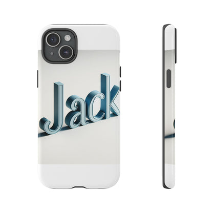 Vibrant 3D Text Protective Phone Case in Blue for Unique Self-Expression – Stylish Protection Compatible with iPhone 13, 14, 15 & 16 – all models including Pro, Pro Max & Plus