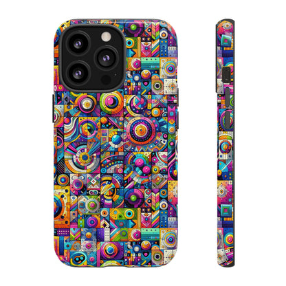 Pattern Image 3 Vibrant Shockproof Phone Case for Anime and Comic Fans - Stylish Protection and Colourful Art Finish – Compatible with iPhone 13, 14, 15 & 16 – all models including Pro, Pro Max & Plus