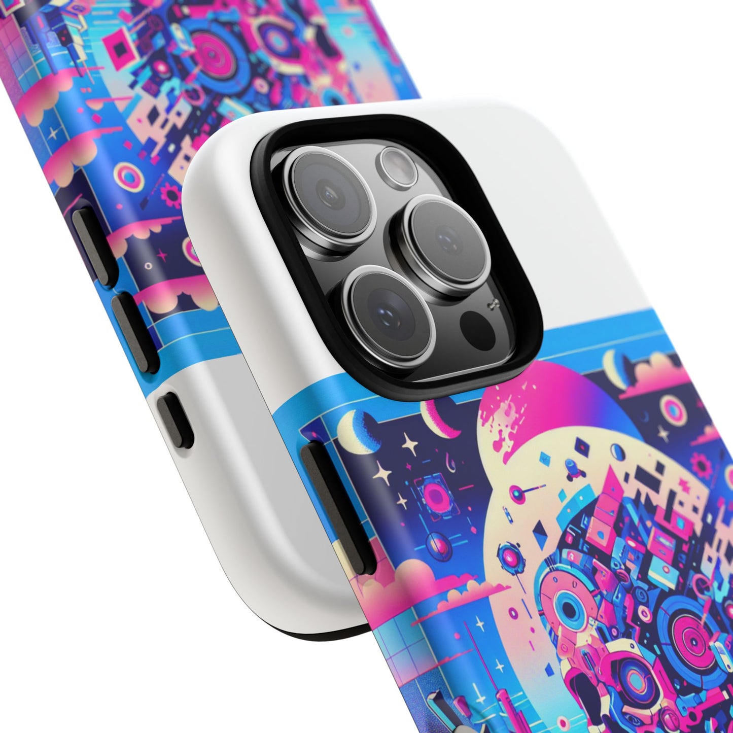 skibidi state certified protective phone case for anime lovers, durable 3d wrap design, uv protected, stylish shock absorbing silicone liner