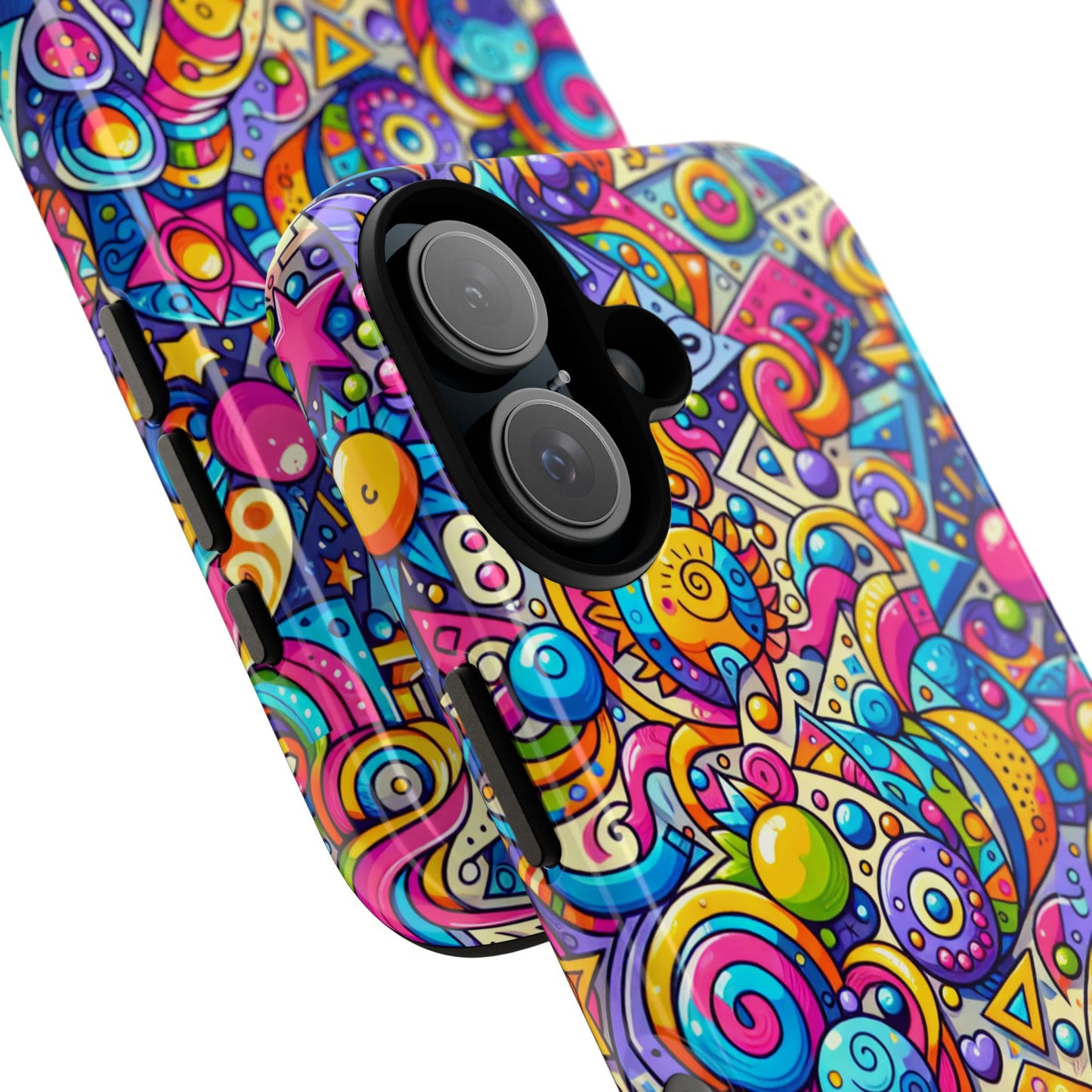 pattern image 7 vibrant protective phone case for anime and comic fans