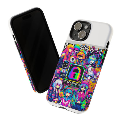 Rizzception Unlocked 3D Wrap Protective Phone Case for Anime Lovers, Durable Silicone Liner, UV Protected, Stylish Accessories for Smartphones