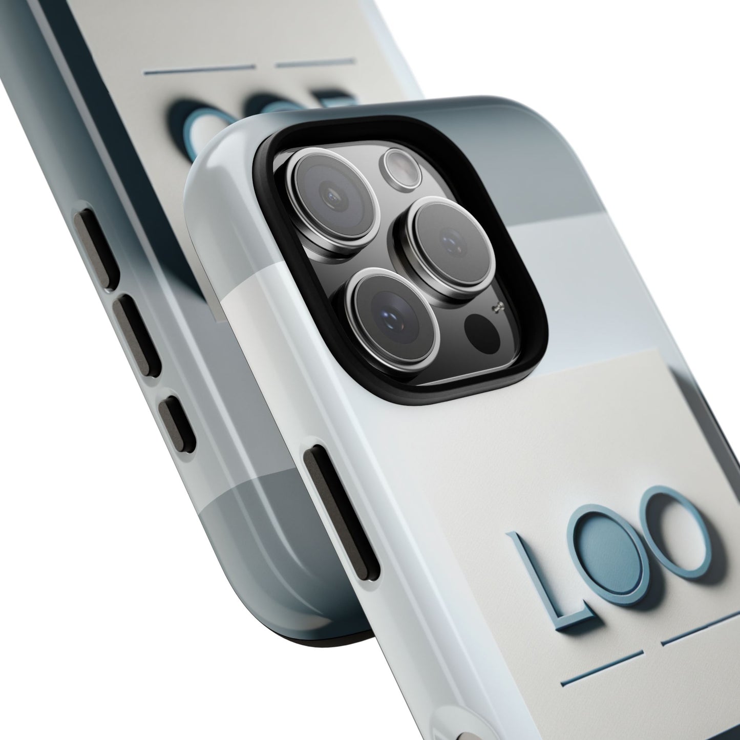 leo blue anime retro comic style shockproof phone case for men and women with vibrant 3d wrap design