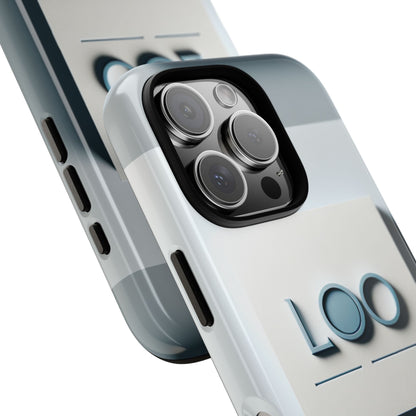 Leo Blue Anime Retro Comic Style Shockproof Phone Case for Men and Women with Vibrant 3D Wrap Design