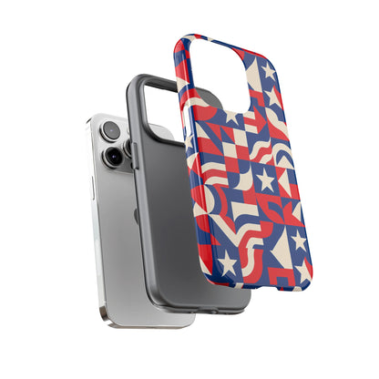 Vibrant Geometric 3D Wrap Protective Phone Case in Multicolour Design for Stylish Protection - Ideal for Men and Women, Compatible with iPhone 13, 14, 15 & 16 – all models including Pro, Pro Max & Plus