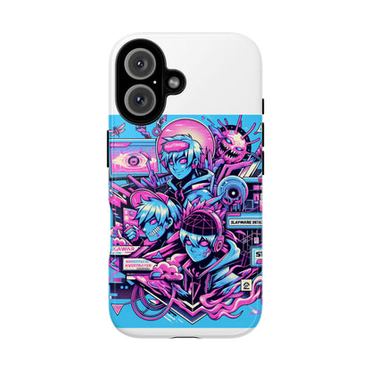 Slayware Installed Protective Phone Case with 3D Wrap Design for Anime and Comic Culture Lovers