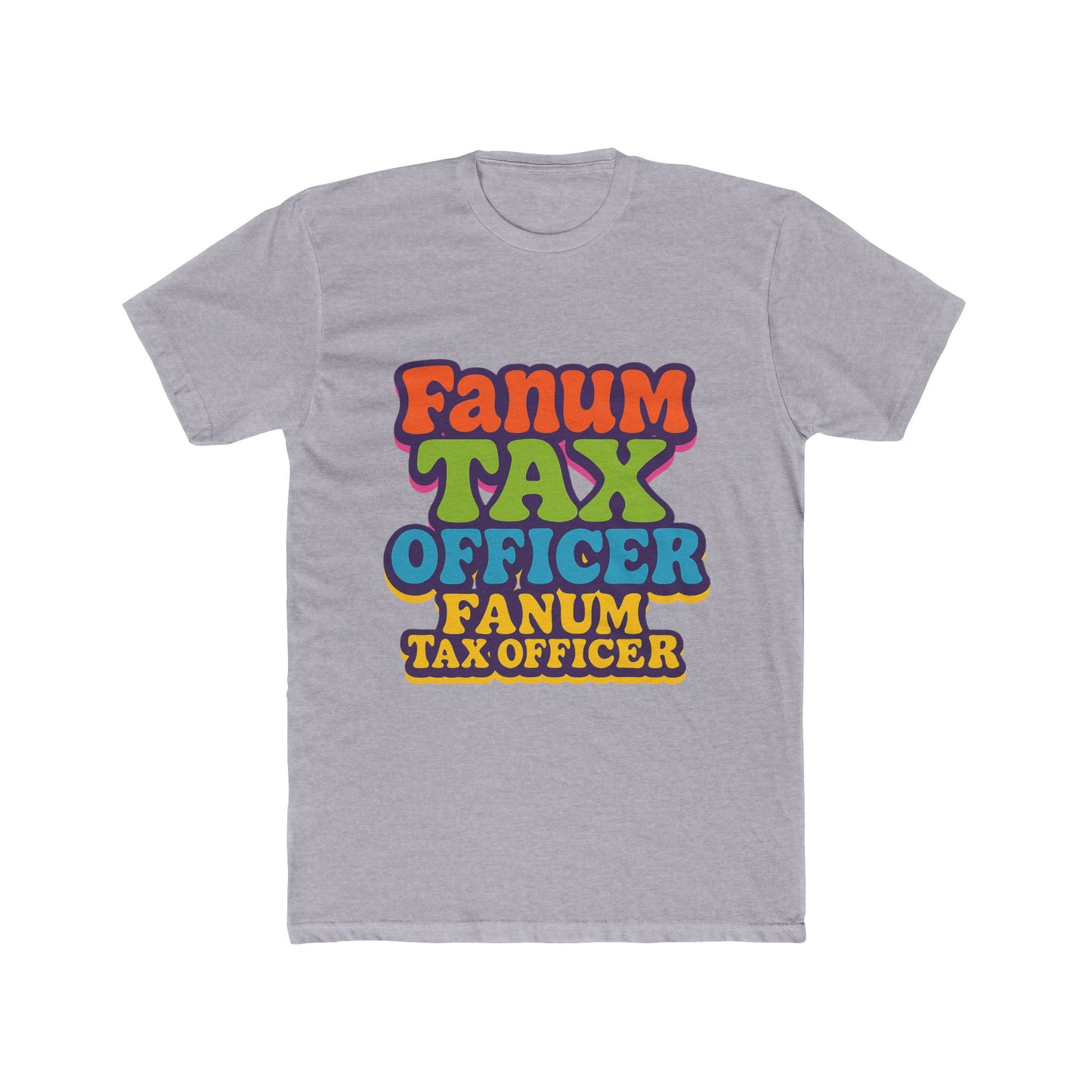fanum tax officer meme unisex t-shirt - multicolor graphic tee for fans of humor and style