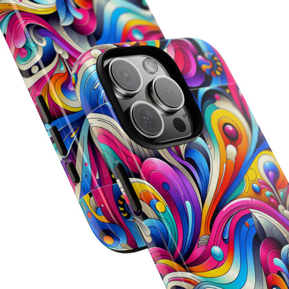 Pink Pattern Image 3 Phone Case with Vibrant 3D Wrap Design for Stylish Protection