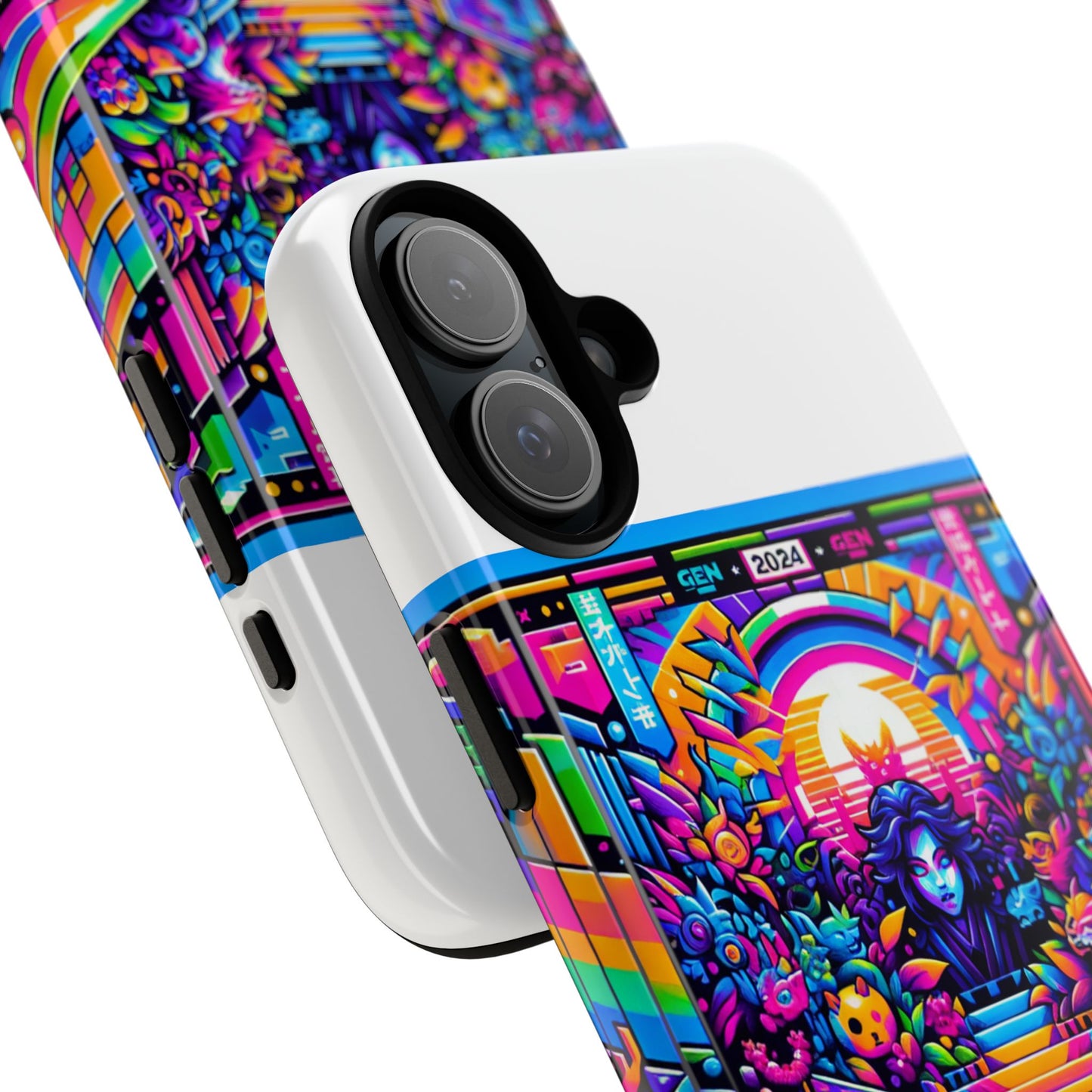 the rizz awakens 3d wrap protective phone case for anime and comic lovers
