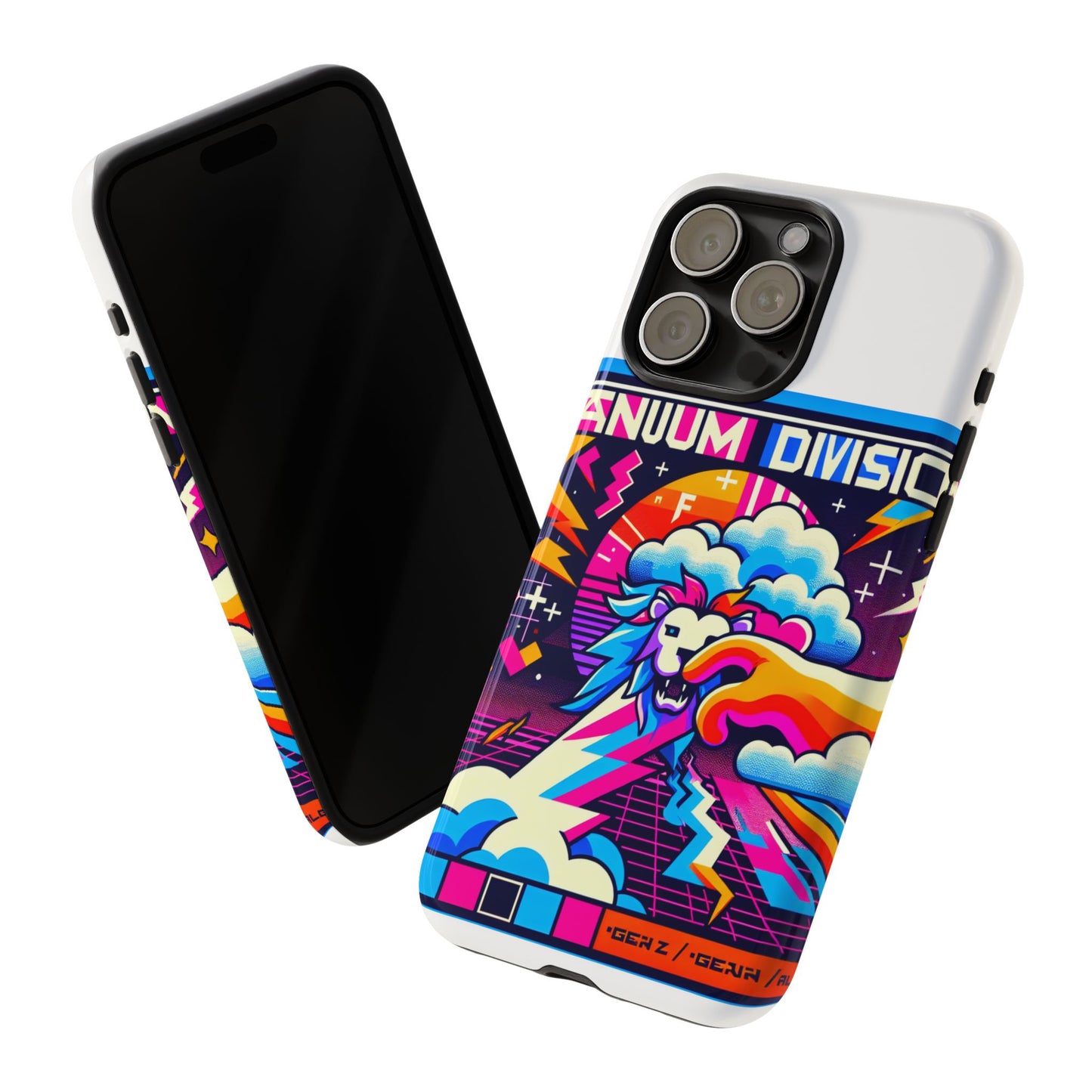 fanum irs division protective phone case with 3d wrap design, uv protected, durable shock absorption, ideal gift for anime and comic culture fans
