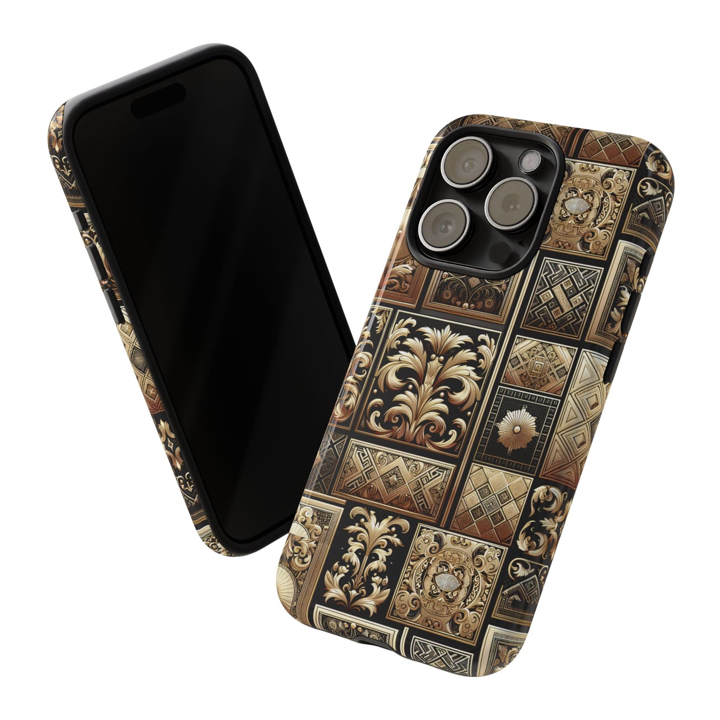 pattern image 4 vibrant shockproof phone case for anime and comic fans
