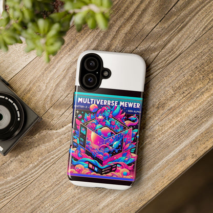 Multiverse Mewer Protective Phone Case with 3D Wrap Design for Smartphones, Durable TPU Silicone, UV Protected, Ideal Gift for Anime and Comic Lovers