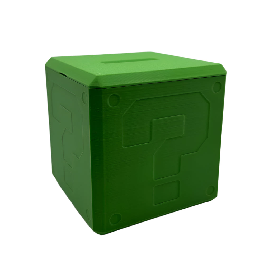 large money box – perfect birthday gift box for cash, savings & super mario fans | piggy bank, money saving box & cash tin