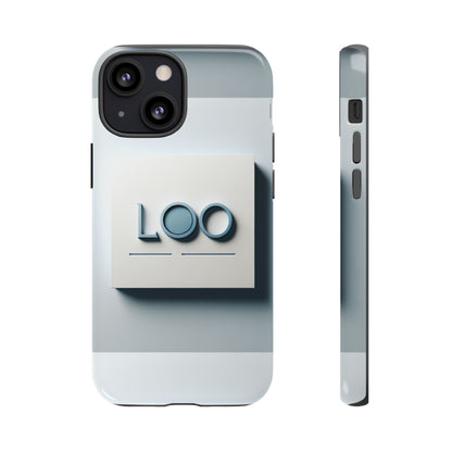 Leo Blue Anime Retro Comic Style Shockproof Phone Case for Men and Women with Vibrant 3D Wrap Design