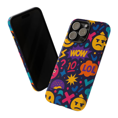 Vibrant 3D Emoji Phone Case with Fun Multicolour Design for Stylish Protection Compatible with iPhone 13, 14, 15 & 16 – All Models Including Pro, Pro Max & Plus