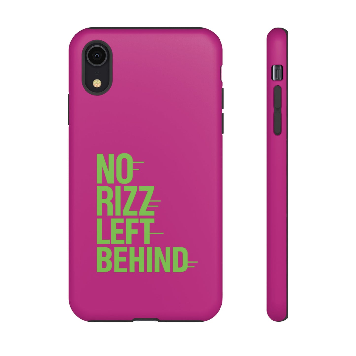 tough cases - no rizz left behind phone case for ultimate protection and style