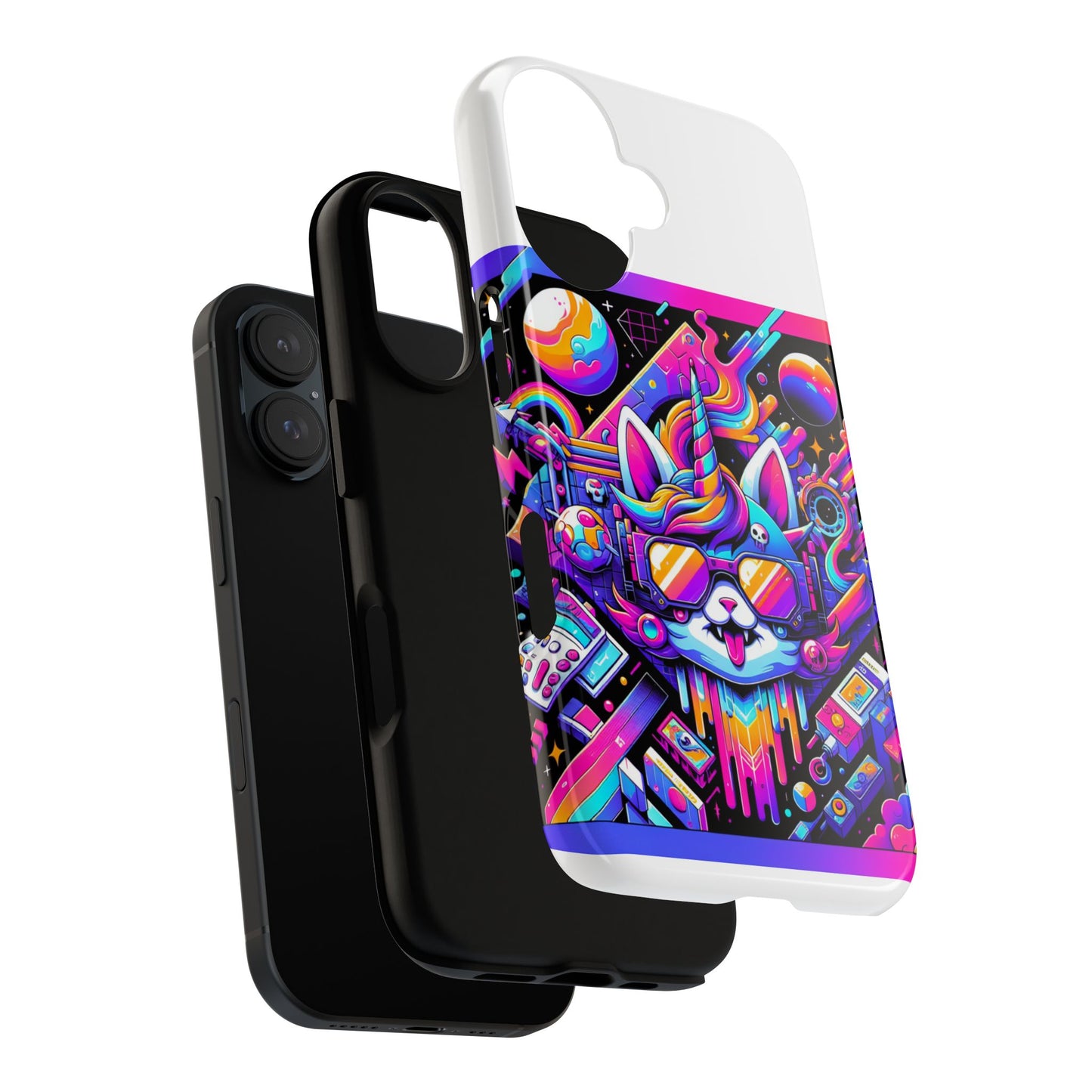 rizzed up and ready protective phone case for anime lovers