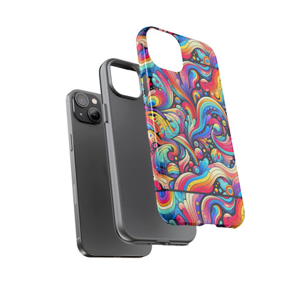 Pink Pattern Image 2 Smartphone Case with 3D Wrap Design for Stylish Protection