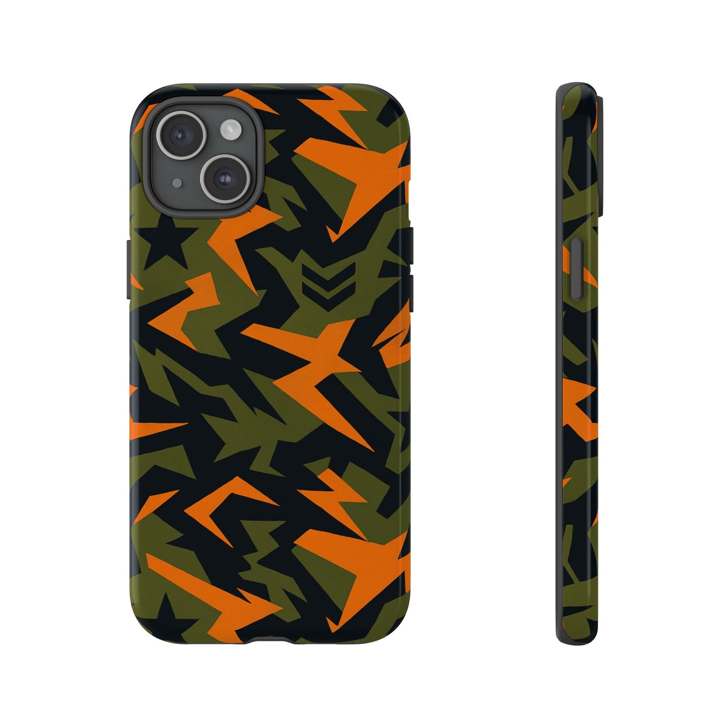 military camouflage 3d wrap protective phone case for bold expression and unique style compatible with iphone 13, 14, 15 & 16 – all models including pro, pro max & plus