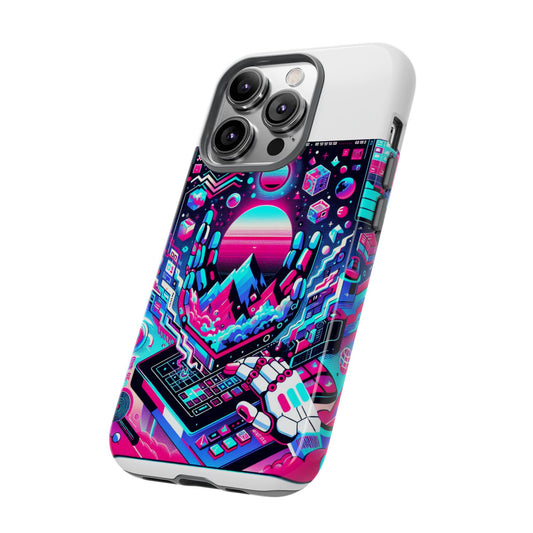 Ratio-Proof Aura Protective Phone Case with 3D Wrap Design, UV Protection, and Shock Absorption for Anime and Comic Culture Fans