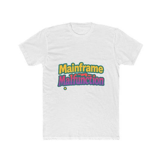 Mainframe Malfunction Unisex T-Shirt - Multicolor Sci-Fi Graphic Tee - Comfortable Cotton Blend Top