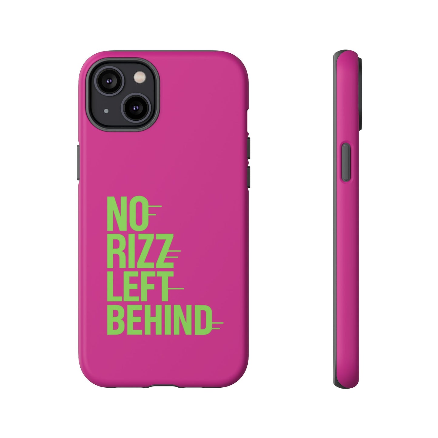 tough cases - no rizz left behind phone case for ultimate protection and style