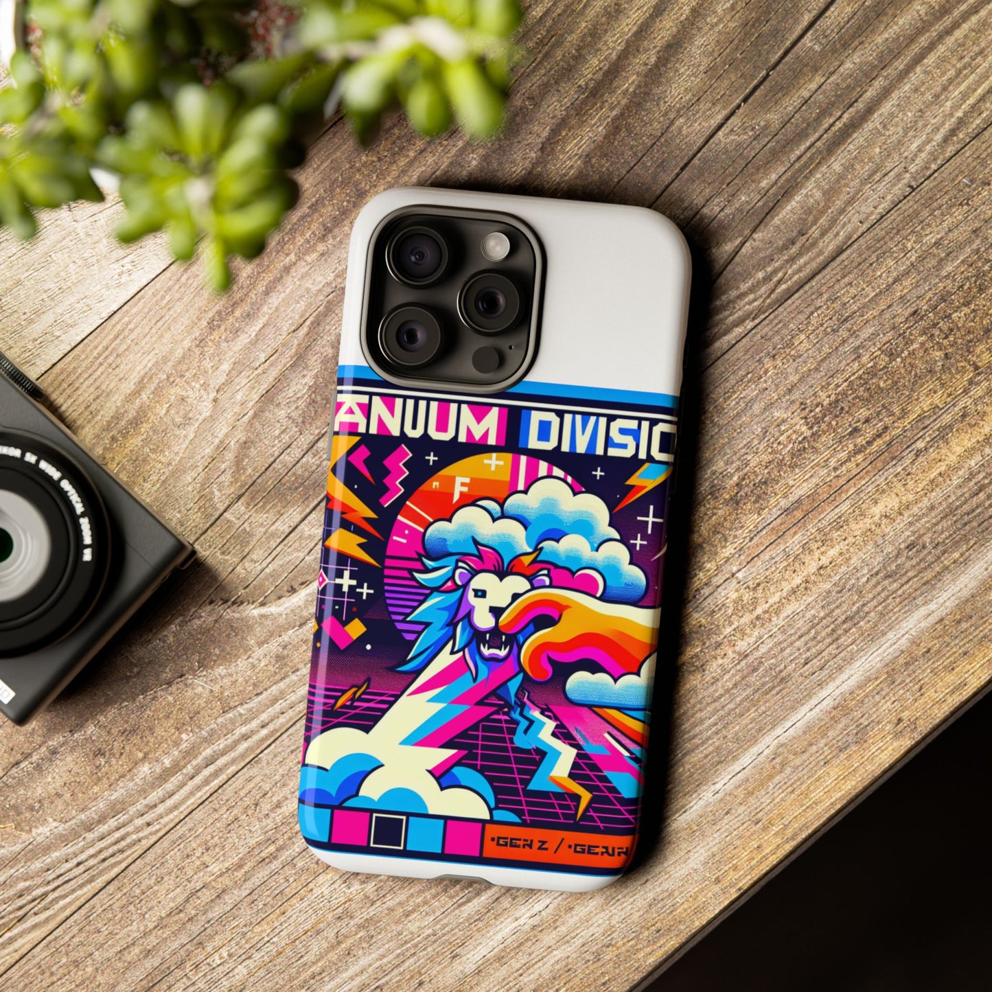 fanum irs division protective phone case with 3d wrap design, uv protected, durable shock absorption, ideal gift for anime and comic culture fans