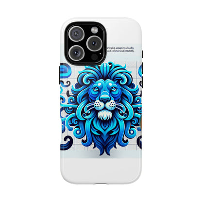 Vibrant 3D Lion Art Phone Case for Stylish Protection and Self-Expression Compatible with iPhone 13, 14, 15 & 16 – all models including Pro, Pro Max & Plus