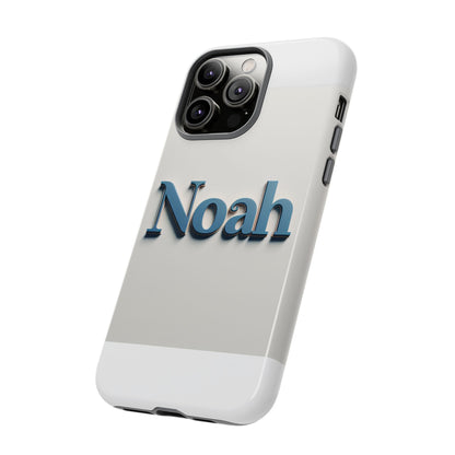 Vibrant 3D Name Phone Case in Blue Retro Style – Unique Protection Accessory for Self-Expression Compatible with iPhone 13, 14, 15 & 16 – all models including Pro, Pro Max & Plus