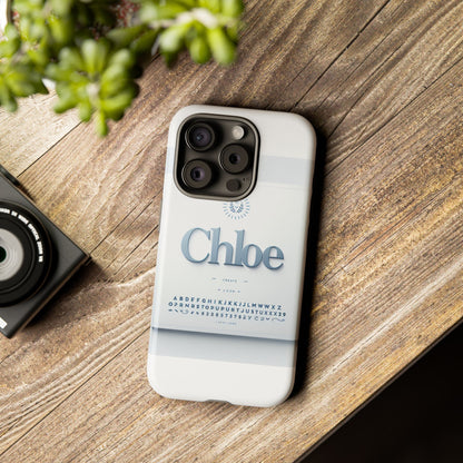 Vibrant 3D Protective Phone Case with Playful Blue Alphabet Design Stylish Accessory for Self-Expression Compatible with iPhone 13, 14, 15 & 16 – all models including Pro, Pro Max & Plus
