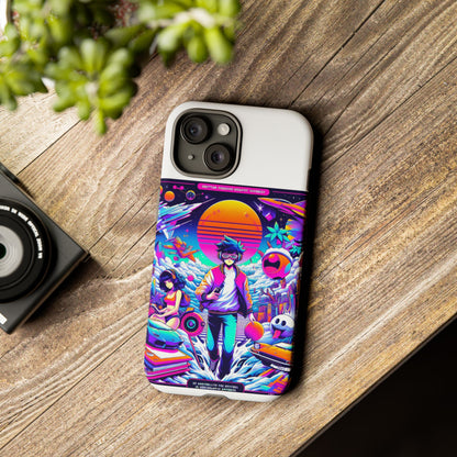 Skibidiverse Traveller Protective Phone Case with 3D Wrap Design, Durable UV Protection, Shock Absorption for Anime and Comic Culture Fans