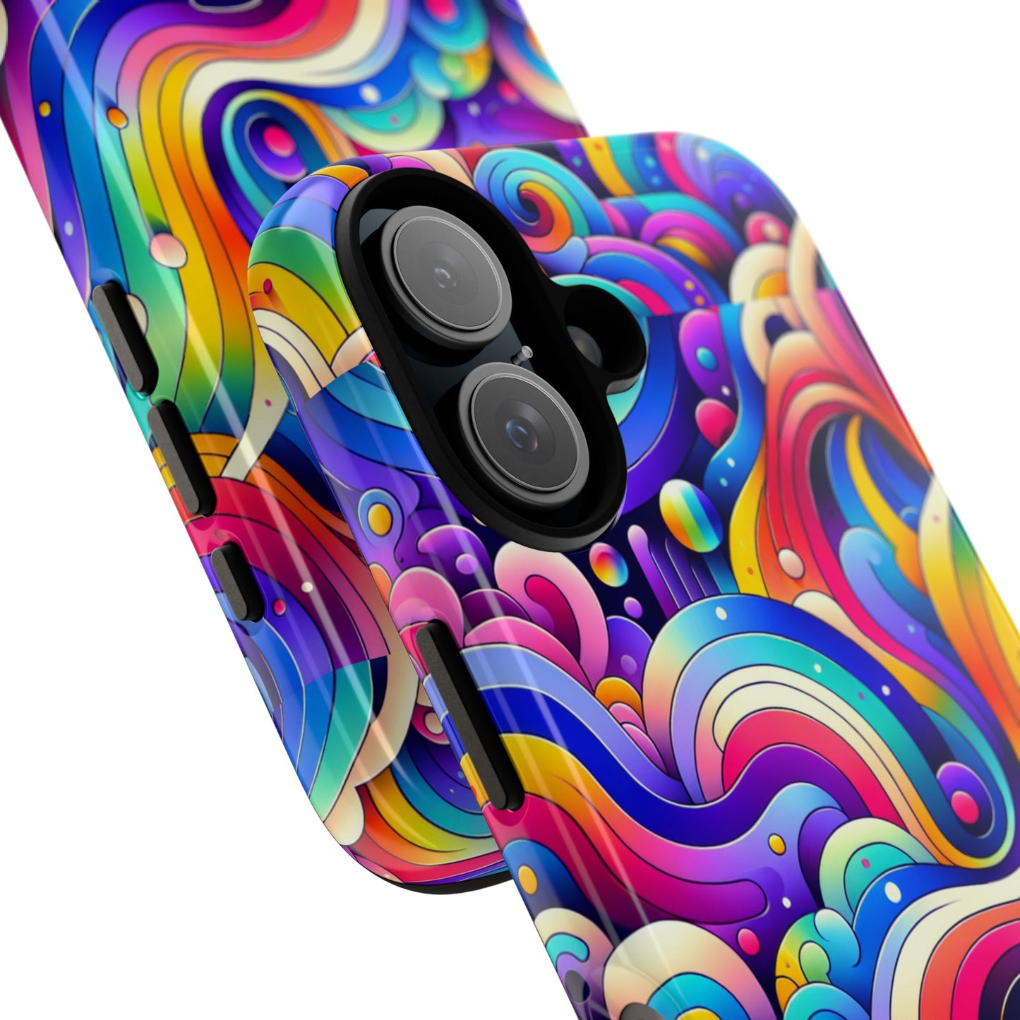 pink pattern image 4 phone case with 3d wrap and shock protection for smartphone accessories