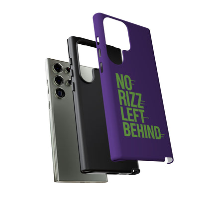 Tough Phone Case - No Rizz Left Behind - Durable, Stylish Protection for Active Lifestyles - Impact-Resistant, Dual Layer, Shock-Absorbing TPU - Perfect Gift for Tech Lovers