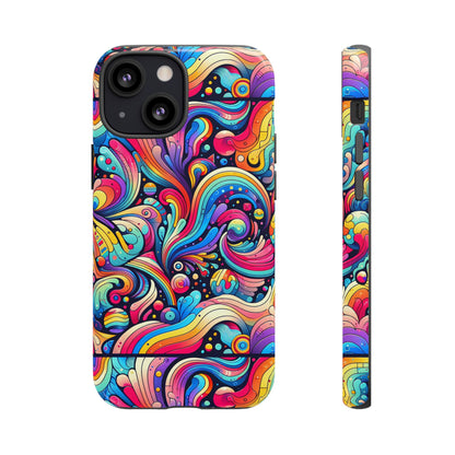 Pink Pattern Image 2 Smartphone Case with 3D Wrap Design for Stylish Protection