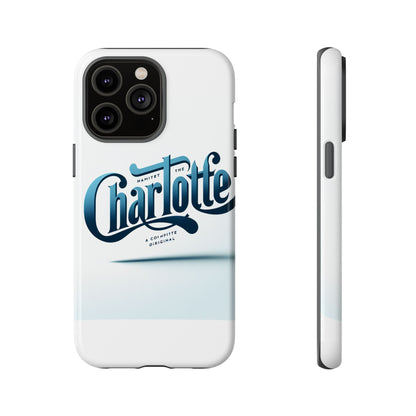 Vibrant 3D Wrap Protective Phone Case in Blue Typography Design for Stylish Smartphone Accessories Compatible with iPhone 13, 14, 15 & 16 – all models including Pro, Pro Max & Plus