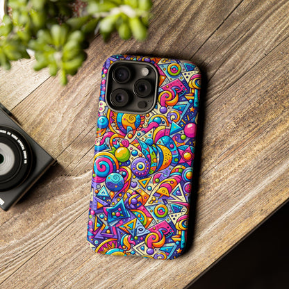 Pattern Image 7 Vibrant Protective Phone Case for Anime and Comic Fans