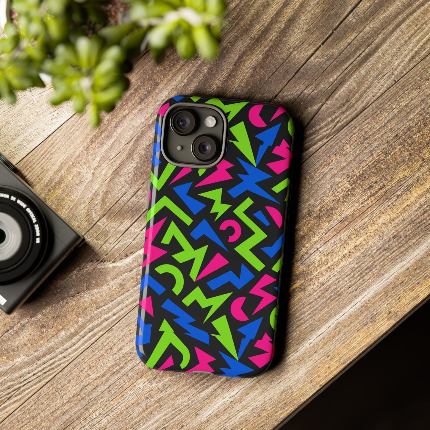 y2k multicolour 4 protective phone case with 3d design – stylish protection for unisex smartphones compatible with iphone 13, 14, 15 & 16 – all models including pro, pro max & plus