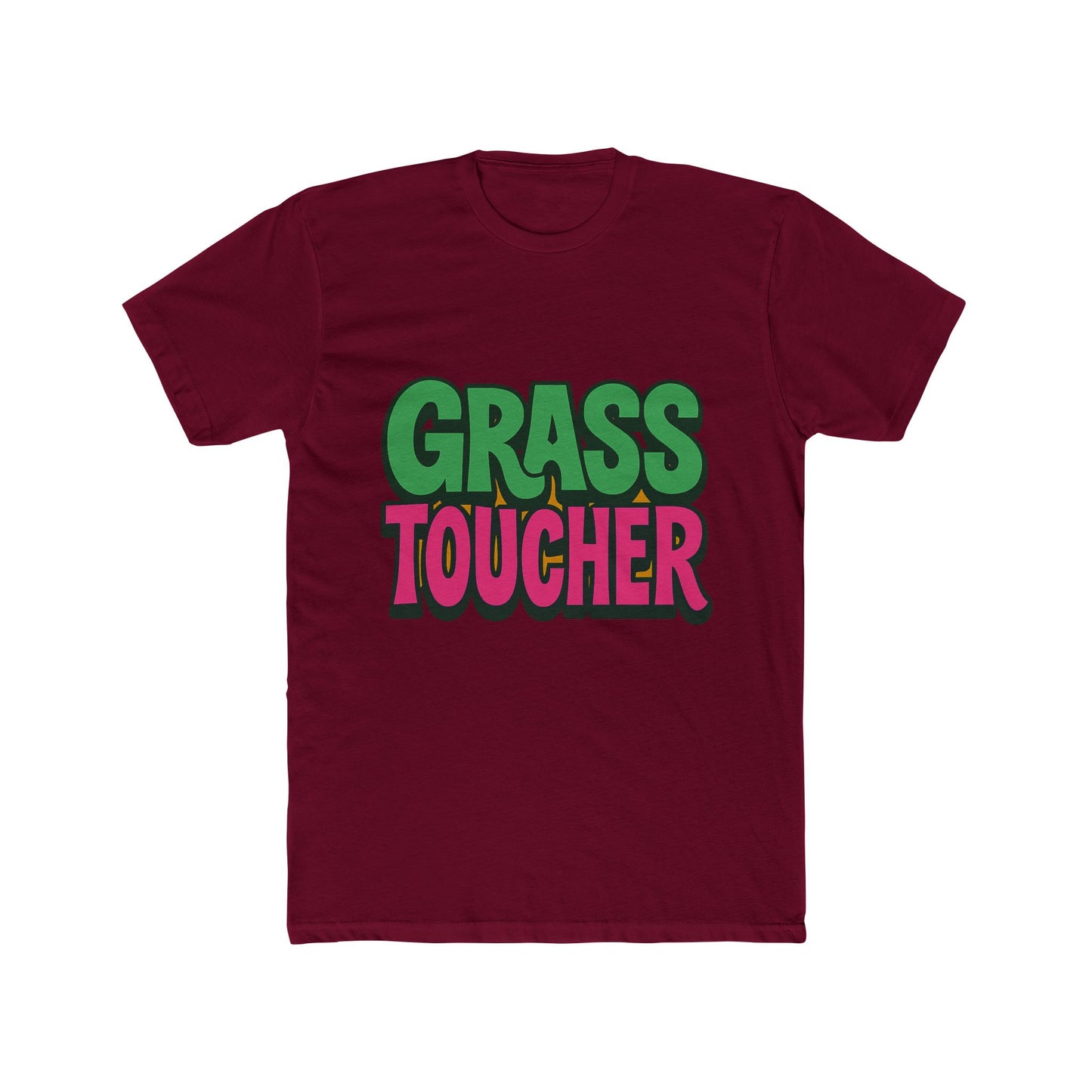 grass toucher unisex t-shirt - funny meme shirt - casual green tee for men and women - perfect gift for meme lovers