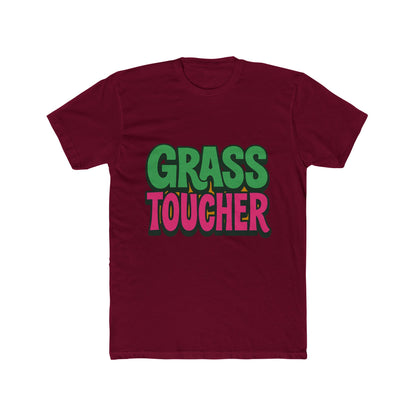 Grass Toucher Unisex T-Shirt - Funny Meme Shirt - Casual Green Tee for Men and Women - Perfect Gift for Meme Lovers