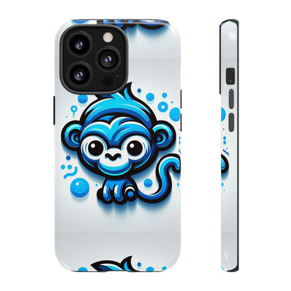 Blue Animal Create 19 Cartoon Animal Phone Case with 3D Wrap Design Shock Absorption for Smartphones Compatible with iPhone and Android Devices