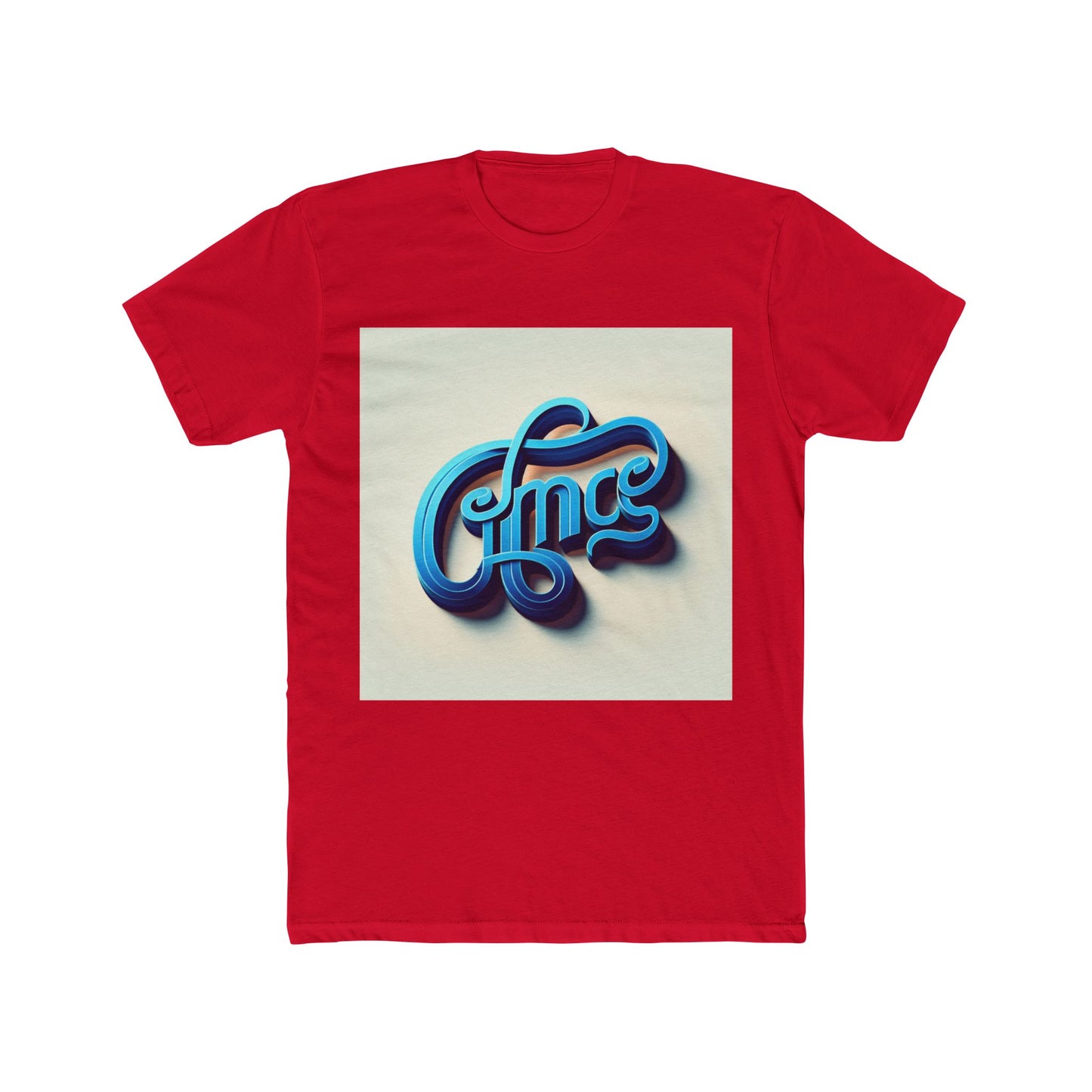 unisex t-shirt - alphabet blue 56 stylish graphic tee for casual wear, trendy unisex shirt