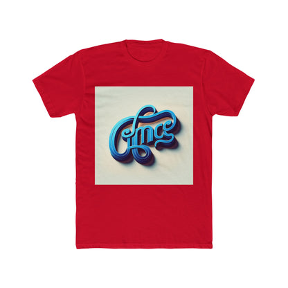 Unisex T-Shirt - Alphabet Blue 56 Stylish Graphic Tee for Casual Wear, Trendy Unisex Shirt