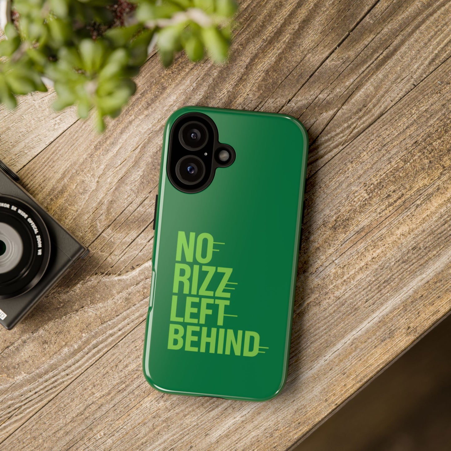 tough cases - no rizz left behind phone case for ultimate protection and style
