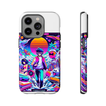 Skibidiverse Traveller Protective Phone Case with 3D Wrap Design, Durable UV Protection, Shock Absorption for Anime and Comic Culture Fans