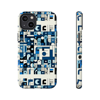 Blue Alphabet F Letter Phone Case for Smartphones, Durable Shockproof TPU Cover with Vivid 3D Wrap Design for Tech Enthusiasts and Anime Fans