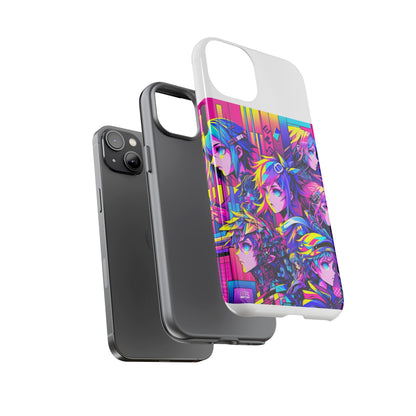 Cap-Free Culture Protective Phone Case with 3D Wrap Design, Durable Silicone Liner, UV Resistant, Ideal Gift for Anime and Comic Fans