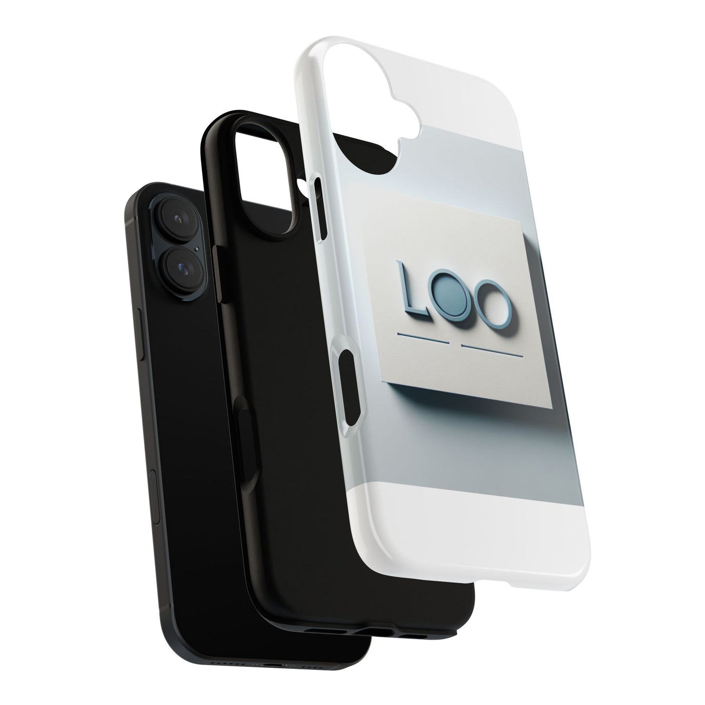 3d wrap protective phone case in blue with modern design for stylish protection compatible with iphone 13, 14, 15 & 16 – all models including pro, pro max & plus