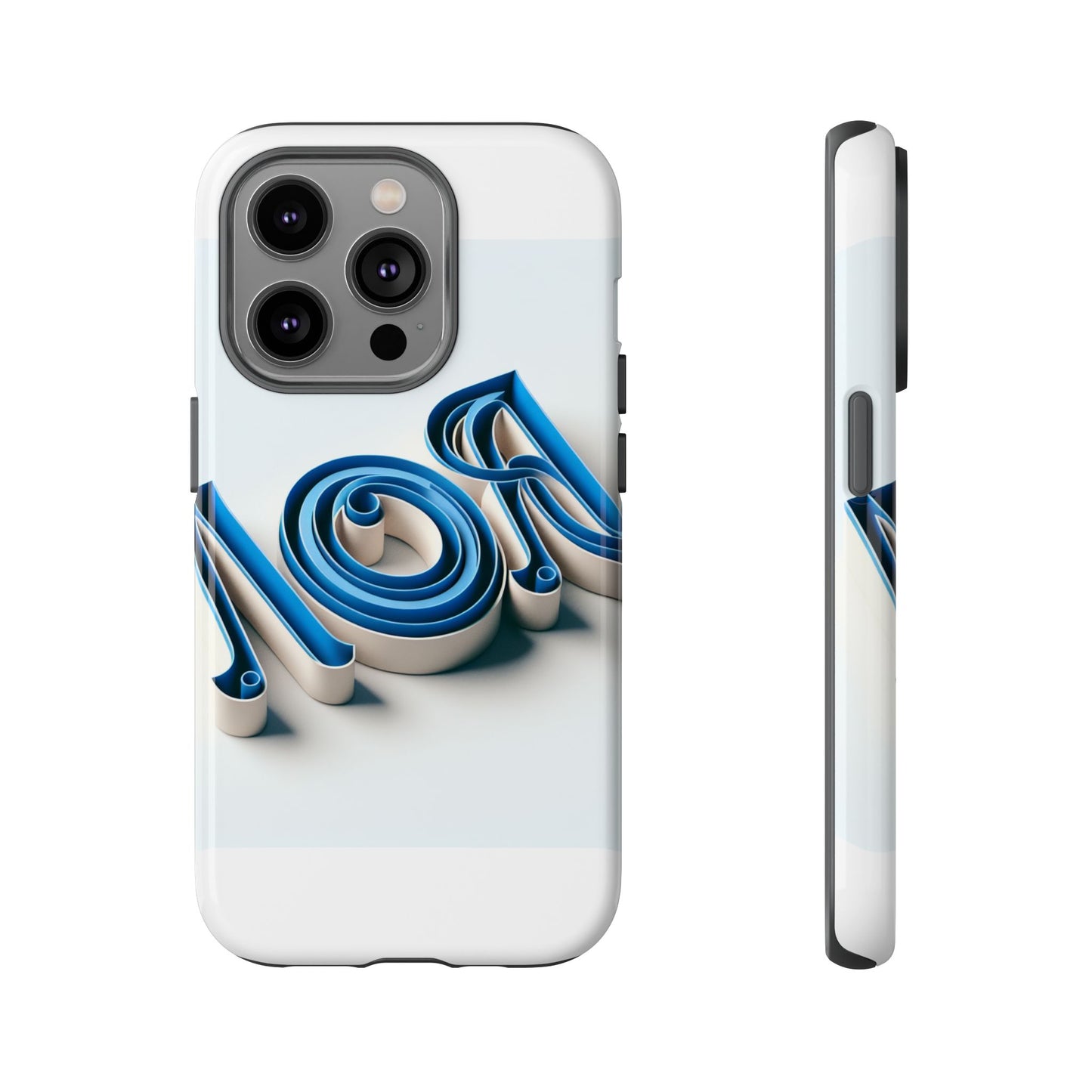 vibrant 3d wrap phone case in blue for stylish protection and self-expression compatible with iphone 13, 14, 15 & 16 – all models including pro, pro max & plus